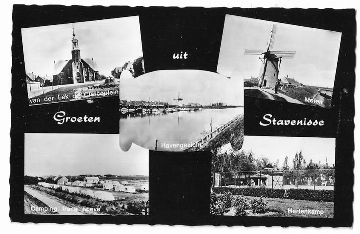 Groeten uit Stavenisse, Verzamelen, Ansichtkaarten | Nederland, Ongelopen, Zeeland, 1960 tot 1980, Ophalen of Verzenden