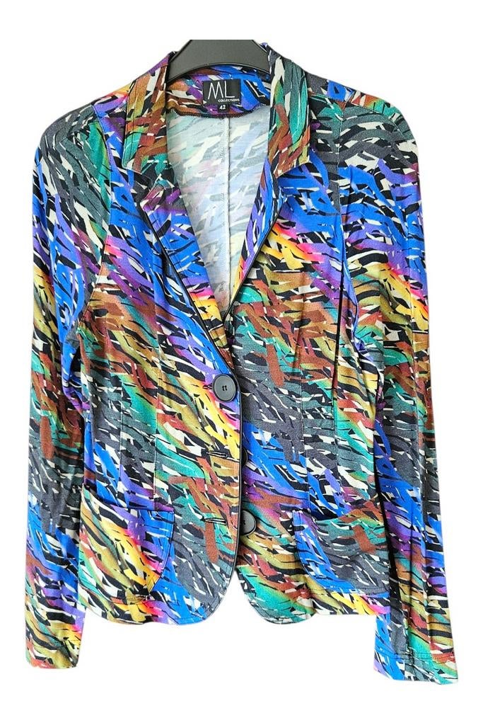 ML Collection blazer jasje kolbert maat 42, Ophalen of Verzenden, Zo goed als nieuw, Maat 42/44 (L)