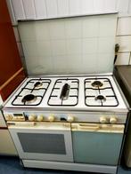 Te koop gasfornuis 5 pits met Oven en Grill Breedte 90 cm, Ophalen, Gebruikt, 60 cm of meer, Gas