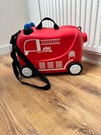 Brandweer reistrolley voor kinderen, Ophalen, Gebruikt, Hard kunststof, Slot