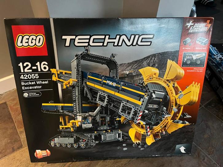 Lego Technic 42055 Bucket Wheel Excavator, Kinderen en Baby's, Speelgoed | Duplo en Lego, Zo goed als nieuw, Lego, Complete set