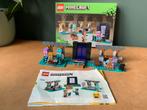 LEGO Minecraft 21252 De Wapenkamer - Compleet!, Ophalen of Verzenden, Zo goed als nieuw, Complete set, Lego