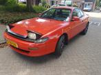Toyota Celica 1.6 Sti-16 T180 1990 Rood, Auto's, Toyota, Voorwielaandrijving, Beige, 4 cilinders, Origineel Nederlands
