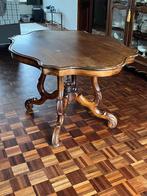 Biedermeier eettafel met 6 stoelen, Ophalen