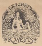 1354 Ex Libris Nederland : Dirk van Luijn, 1946, Verzenden