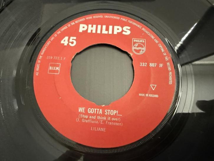 Liliane - We gotta Stop ! -  piraten topper -, Cd's en Dvd's, Vinyl | Nederlandstalig, Gebruikt, Levenslied of Smartlap, Overige formaten