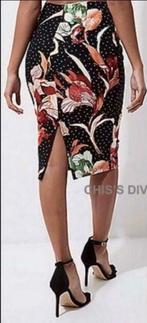 River Island elegante pencil rok kleurrijke print maat M, Maat 38/40 (M), Overige kleuren, Verzenden, River Island