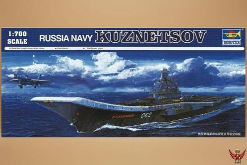 ROWASP | Trumpeter 1/700 Russian Kuznetsov Aircraft Carrier, Hobby en Vrije tijd, Modelbouw | Boten en Schepen, Zo goed als nieuw