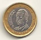 1 euro Spanje 2001 - gecirculeerd (1), Postzegels en Munten, Munten | Europa | Euromunten, Ophalen of Verzenden, Spanje, 1 euro