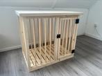 Hondenbench steigerhout 80 breed x 60 diep x 70 hoog, Dieren en Toebehoren, Hondenbenches, Ophalen of Verzenden, Zo goed als nieuw