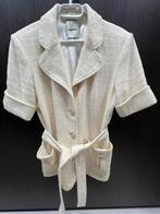 Sandro beige gilet met riem, Kleding | Dames, Maat 38/40 (M), Beige, Sandro, Ophalen of Verzenden