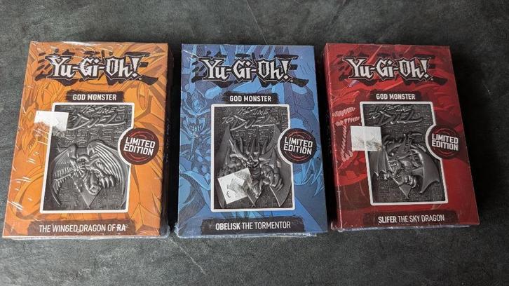 Egyptian God Cards - Fanattik Limited Ed. Metal Cards SEALED, Hobby en Vrije tijd, Verzamelkaartspellen | Yu-gi-Oh!, Nieuw, Overige typen