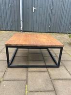 Industriële Salontafel Mango Hout, Huis en Inrichting, Ophalen, Gebruikt, 50 tot 100 cm, Minder dan 50 cm