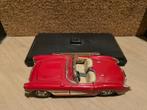 Chevrolette Corvette (1957) 1:24, Hobby en Vrije tijd, Modelauto's | 1:24, Ophalen of Verzenden, Zo goed als nieuw, Auto, Bburago