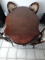 Nette Brocante eettafel en stoelen, Antiek en Kunst, Ophalen