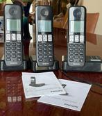 Philips D230 telefoons, drie stuks., Telecommunicatie, Vaste telefoons | Handsets en Draadloos, Ophalen of Verzenden