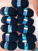 Phildar Phil'Tonic Plus Zwart - 10 Bollen, Ophalen of Verzenden, Zo goed als nieuw, Breien of Haken, Wol of Garen