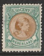 Nederland 1896 Nvph 45 "hangend haar" MH, Postzegels en Munten, Postzegels | Nederland, Ophalen of Verzenden, T/m 1940, Postfris
