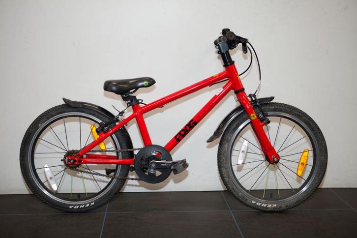 Kinderfiets Frog hybride 47, Fietsen en Brommers, Fietsen | Kinderfietsjes, Gebruikt, 16 tot 20 inch, Ophalen of Verzenden