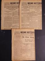 3 kranten bladen over de Uiver uit 1934 (K1004), Boek of Tijdschrift, Gebruikt, Ophalen of Verzenden