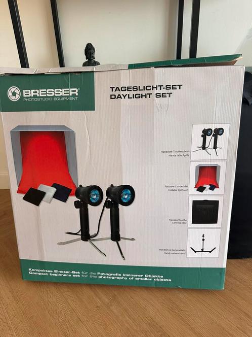 Bresser daglicht set - fotograferen van kleine objecten, Audio, Tv en Foto, Fotografie | Fotostudio en Toebehoren, Zo goed als nieuw