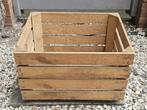 Houten krat op wielen, Doe-het-zelf en Verbouw, Kratten en Dozen, Ophalen, Gebruikt, Minder dan 35 cm, Minder dan 50 cm