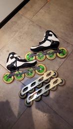 skeelers volwassenen, evo skeelers maar 43, Gebruikt, Dames, Inline skates 4 wielen, Ophalen