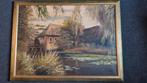 Peter Meurs schilderij - Watermolen Borculo, Antiek en Kunst, Kunst | Schilderijen | Klassiek, Ophalen