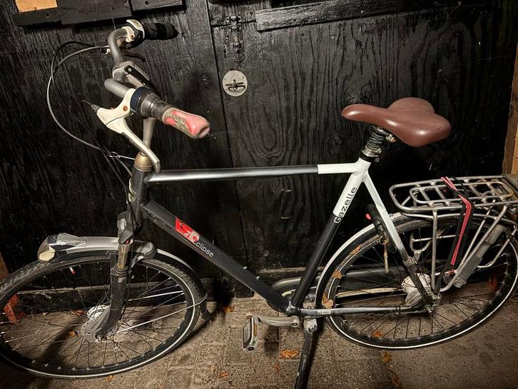 Gazelle Eclipse - Gebruikte Stadsfiets, Fietsen en Brommers, Fietsen | Heren | Herenfietsen, Gebruikt, Gazelle, 53 tot 57 cm, Versnellingen