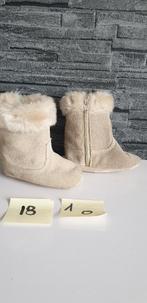Leren slofjes ,laarzen met bont maat 18, Slofjes, Meisje, Ophalen of Verzenden, Zo goed als nieuw
