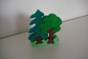 Kerst kerstbomen puzzel  beschikbaar voor biedingen