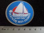 folie sticker jachtwerf been aalsmeer logo zeilboot zeilen, Verzenden, Zo goed als nieuw, Bedrijf of Vereniging