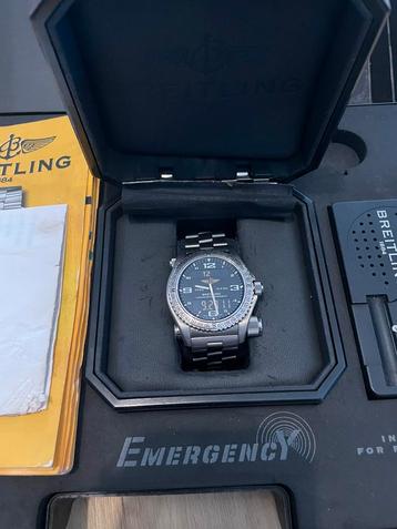 ️ Breitling Emergency 121.5 MHz– Titanium– Collector’s Piece beschikbaar voor biedingen