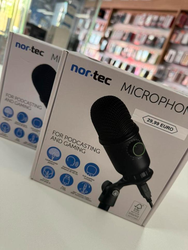 nor-tec microfoon, Muziek en Instrumenten, Microfoons, Nieuw, Studiomicrofoon, Ophalen of Verzenden