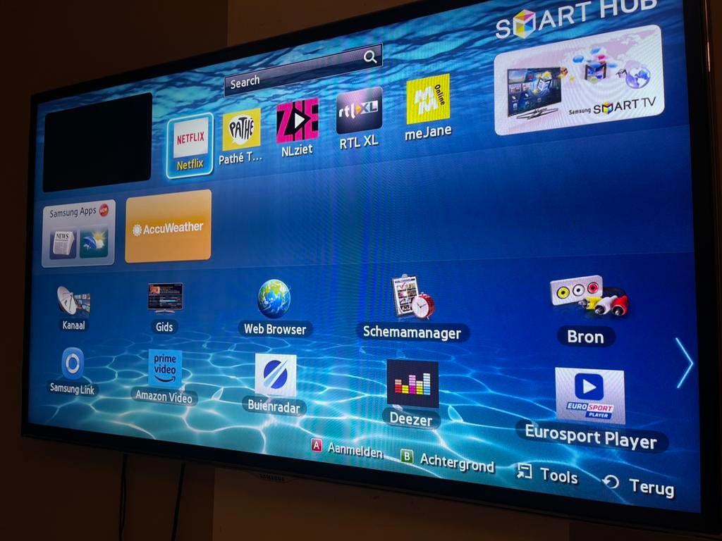 Samsung UE46ES6800 46 inch Full HD Smart TV, Audio, Tv en Foto, Televisies, Gebruikt, LED, 100 cm of meer, Full HD (1080p), Samsung