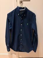 Donkerblauw Ralph Lauren overhemd - Slim fit - Maat S, Kleding | Heren, Overhemden, Blauw, Halswijdte 38 (S) of kleiner, Ralph Lauren
