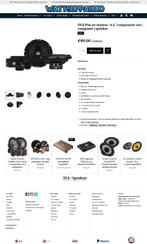 DLS PA6.20 165mm / 6.5'' Composet Auto speakers 6.5'', Info@optimount.nl, Nieuw, Ophalen of Verzenden, Anholtseweg 48A 7091 HB DINXPERLO