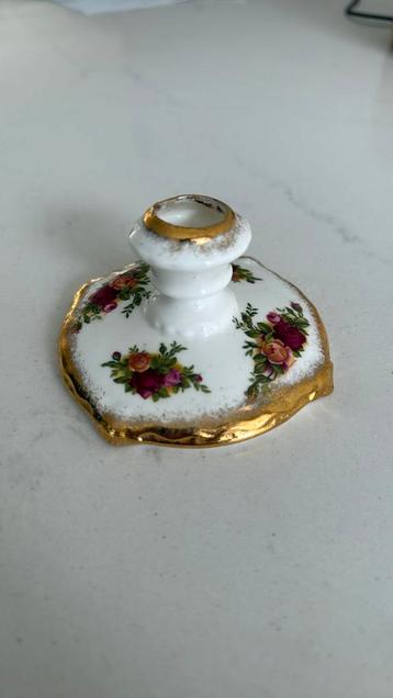 Royal Albert Old Country Roses kandelaar vintage beschikbaar voor biedingen