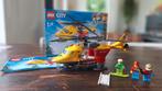 Lego City 60179 ambulancehelikopter, met doos en boekjes, Ophalen of Verzenden, Gebruikt