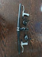 Recht stuur met nette Microshift shifters 2x10 en remgrepen1, Ophalen of Verzenden, Gebruikt, Racefiets, Stuur