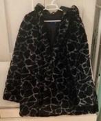 H&M Faux fur jas met capuchon, H&M, Ophalen of Verzenden, Gedragen, Maat 38/40 (M)