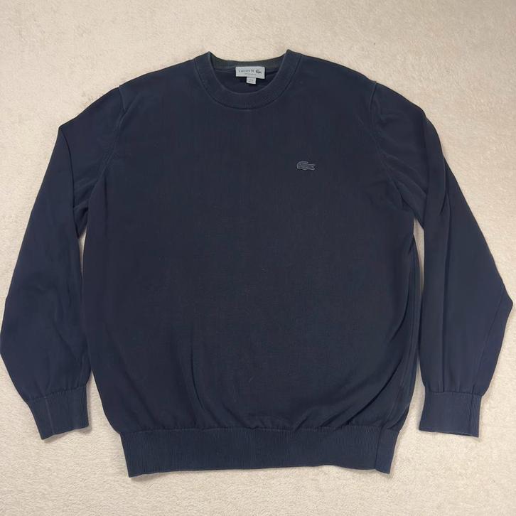 Lacoste trui zwart XL regular fit, Kleding | Heren, Truien en Vesten, Zo goed als nieuw, Maat 56/58 (XL), Zwart, Ophalen of Verzenden