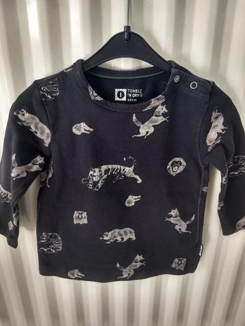 Tumble 'n Dry, jongens t-shirt, maat 68, blauw met dieren beschikbaar voor biedingen