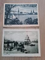 Twee oude ansichtkaarten Hamburg 1950/51, Verzamelen, Ophalen of Verzenden