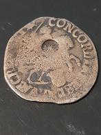 Zilveren Munt Bodemvondst met Klop, Vóór koninkrijk, Zilver, Losse munt, Overige waardes