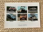 Saab 95 96 99 programma brochure 1975, Overige merken, Ophalen of Verzenden, Zo goed als nieuw