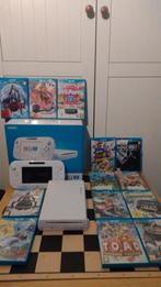 WII U Compleet in doos met 13 spellen O.A BOTW, Mario etc., Ophalen, Zo goed als nieuw