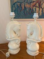 Vintage lampen paardenhoofd, Ophalen of Verzenden, Gebruikt, Overige materialen, Minder dan 50 cm