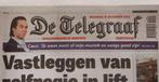 Nick Cave in de Telegraaf - Complete krant 16 december 2024, Verzamelen, Verzenden, Nieuw, Boek, Tijdschrift of Artikel