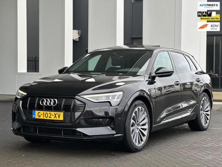 Audi E-tron E-tron 55 quattro advanced 95 kWh S-LINE, panora, Auto's, Audi, Bedrijf, Te koop, e-tron, 4x4, ABS, Achteruitrijcamera